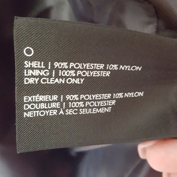 Club Monaco Cropped Coat Jacket Short Puff Sleeves - Picture 4 of 6